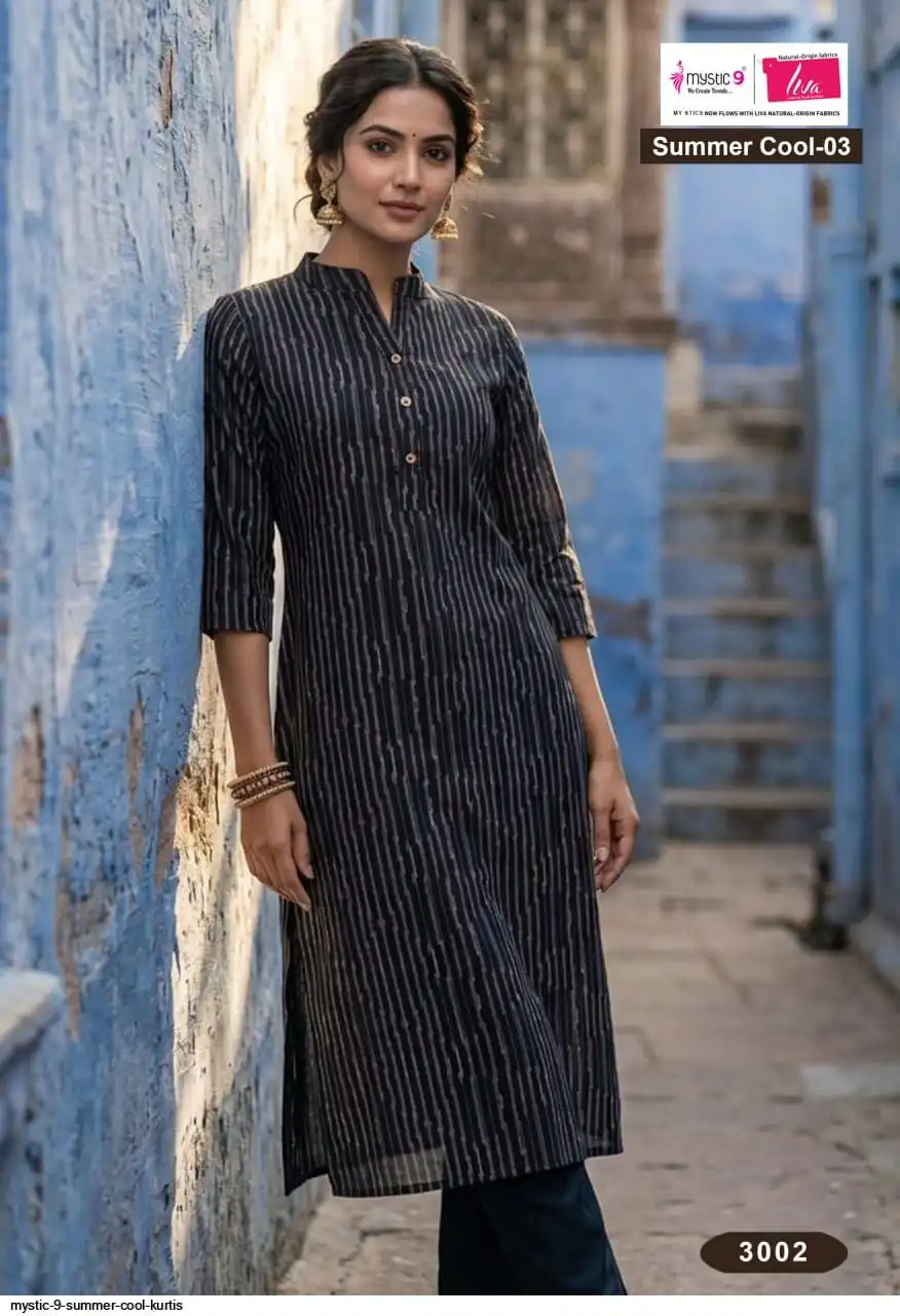 MYSTIC 9 SUMMER COOL KURTIS 3002