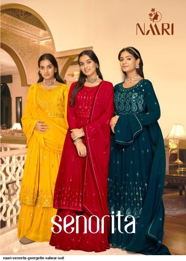 NAARI SENORITA GEORGETTE SALWAR SUIT