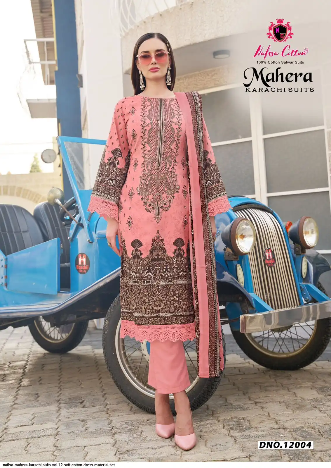 Nafisa Mahera Karachi Vol 12 Cotton Dress Material Wholesale Nafisa Mahera Karachi Vol 12 Cotton Dress Material Wholesale