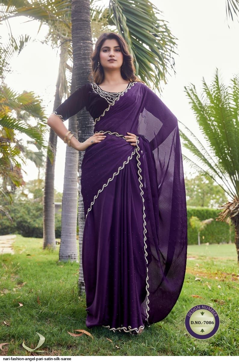 Bliss Bridal Collection - *Launching New hotfix fancy diamond saree💎💎...*  *👇PRODUCT DETAILS:👇* *Design code 168* *🧶SAREE DETAILS🧶* *Fabric* :  Rangoli *Work*: heavy velvet black border with Beautiful Stone Work *BLOUSE:*:Banglori  sillk Blouse