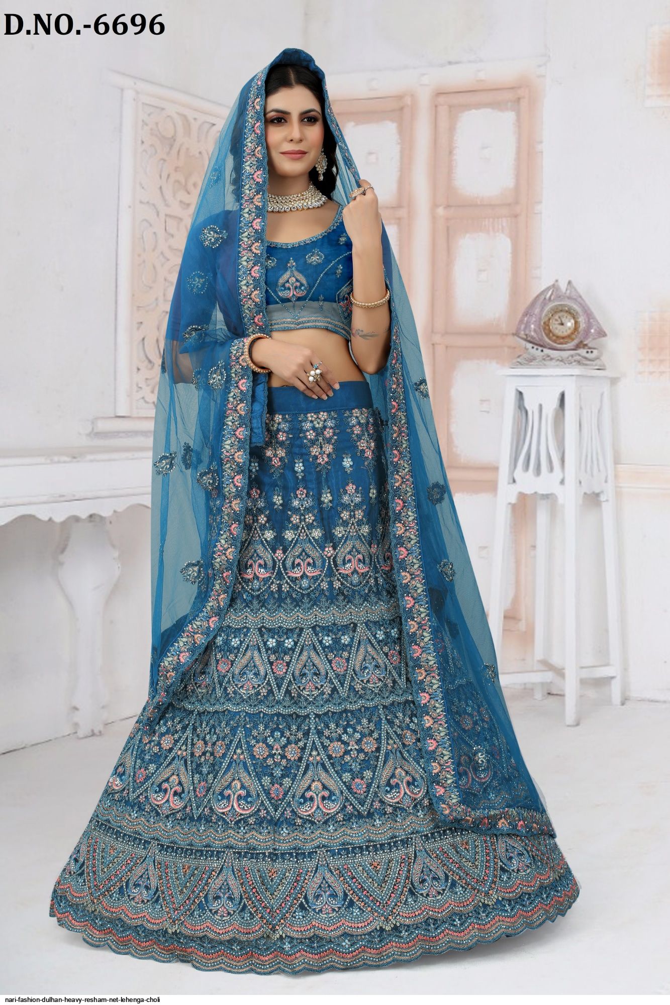 Dulhan net lehenga best sale