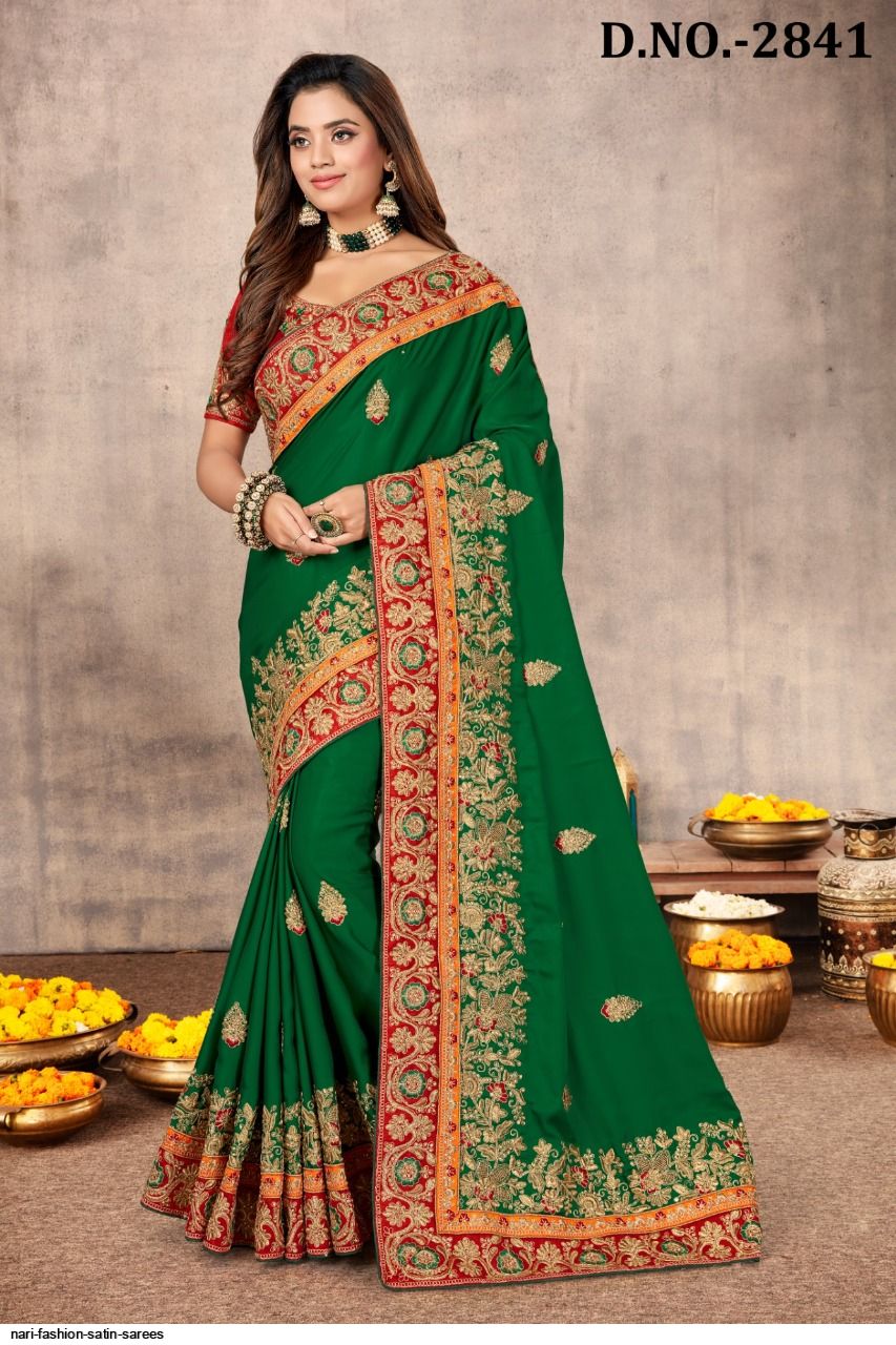 nari-fashion-maharani pure-satin-sarees-2841