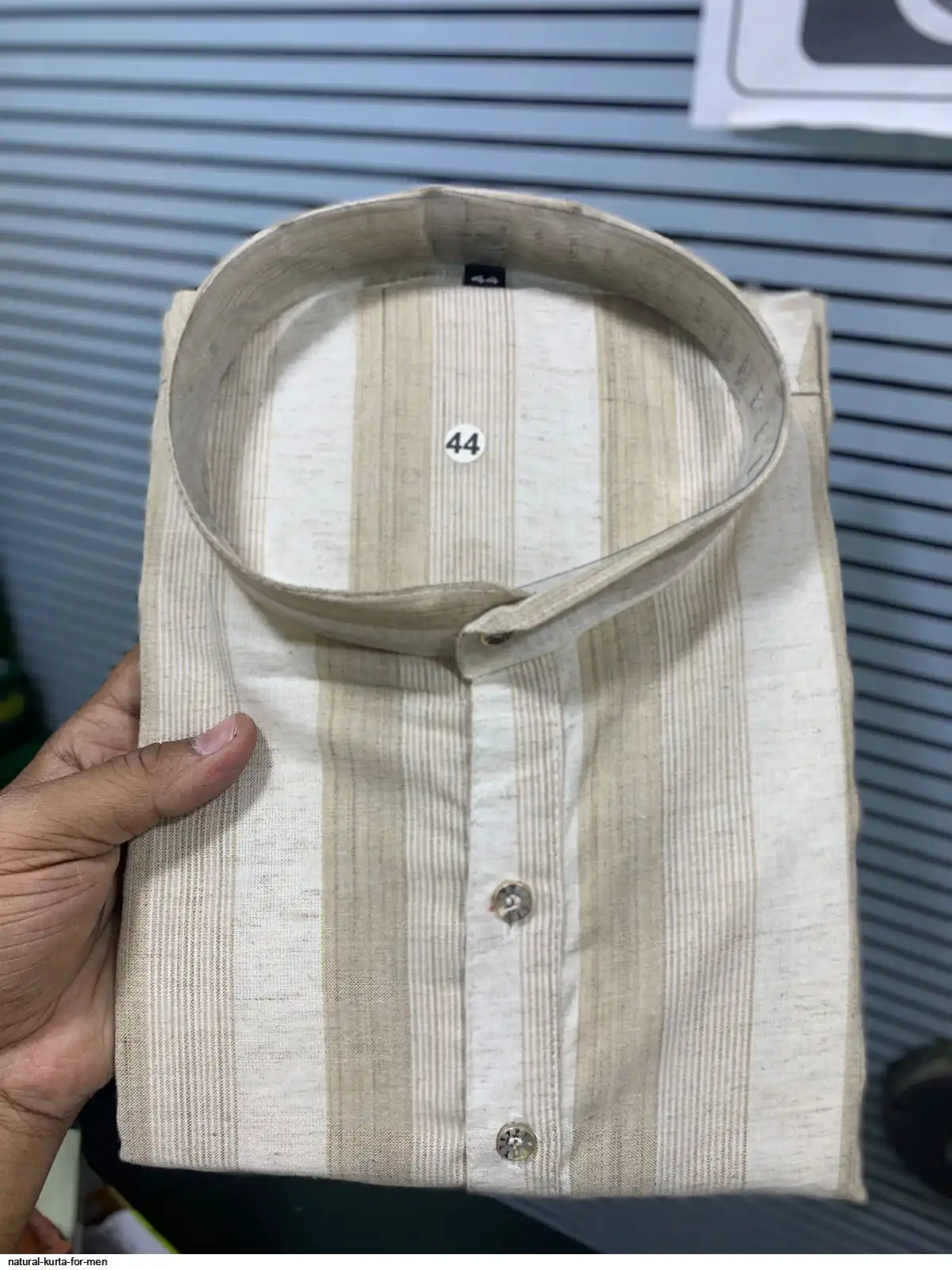 NATURAL KURTA FOR MEN 1