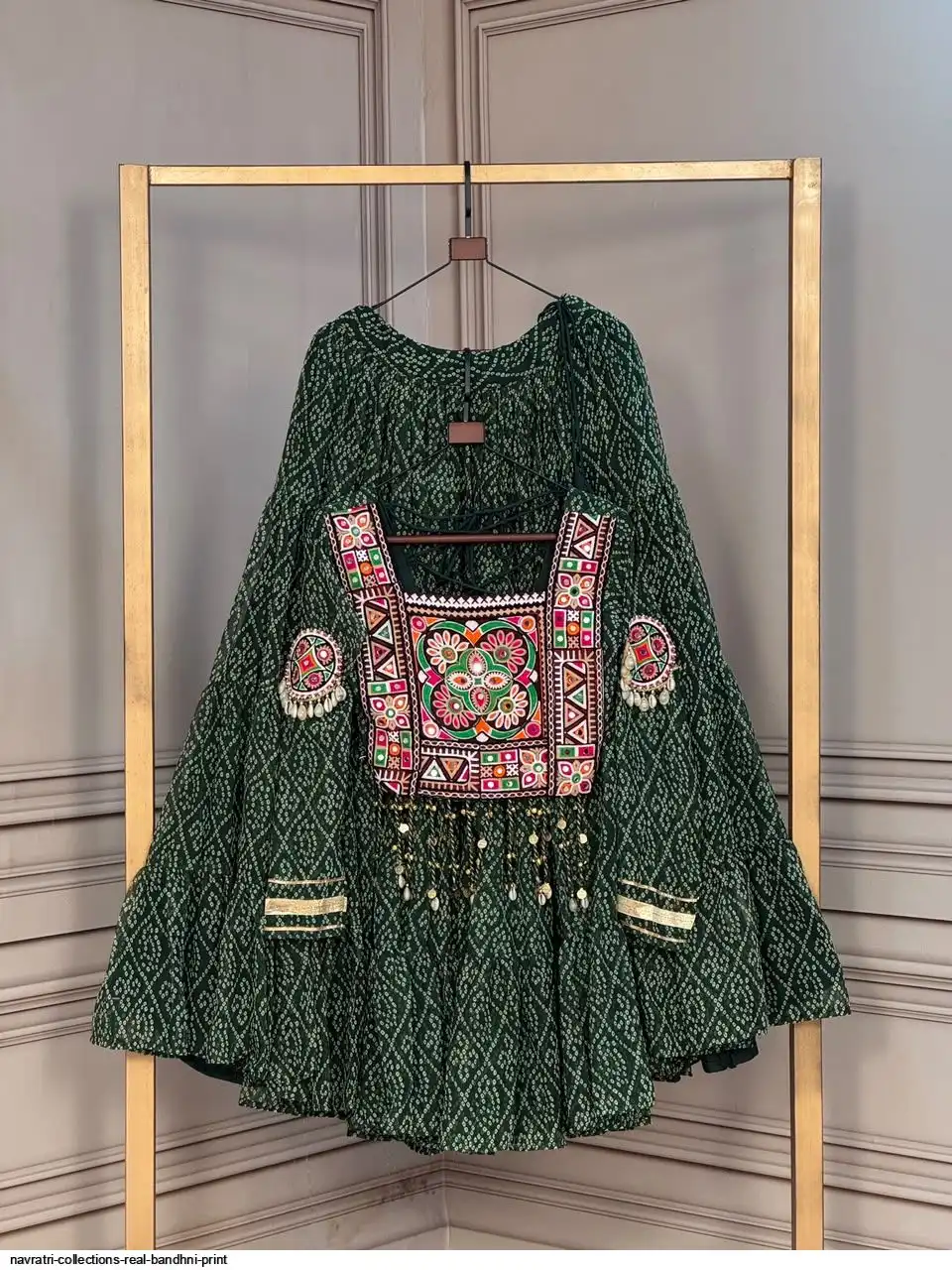 NAVRATRI COLLECTIONS REAL BANDHNI PRINT B
