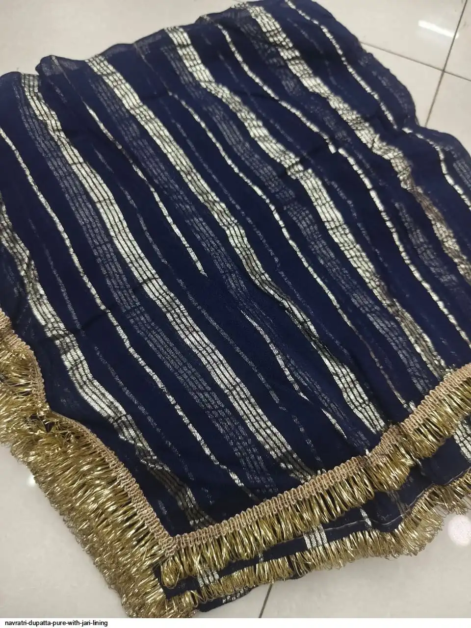 NAVRATRI DUPATTA PURE WITH JARI LINING 5
