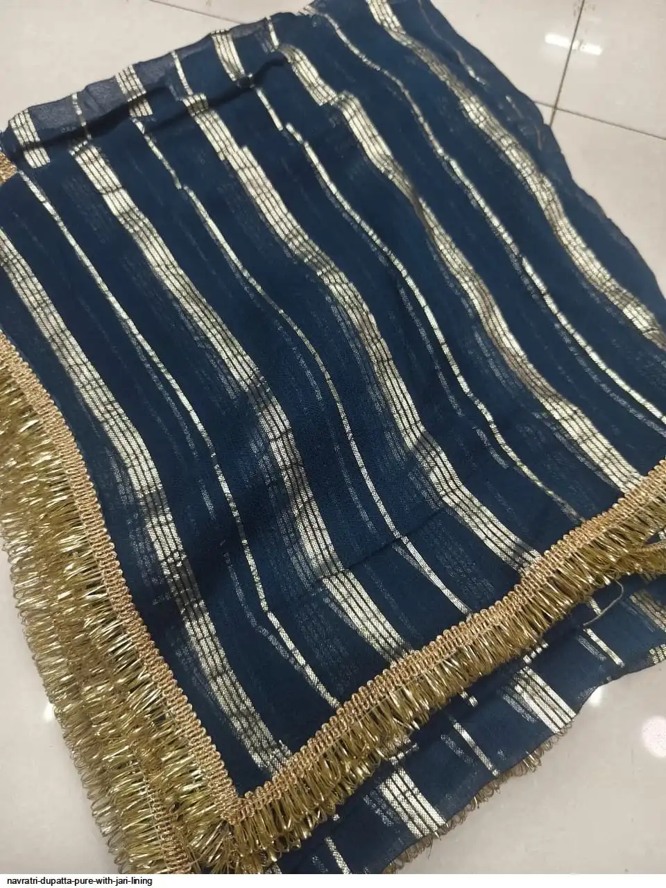 NAVRATRI DUPATTA PURE WITH JARI LINING 6