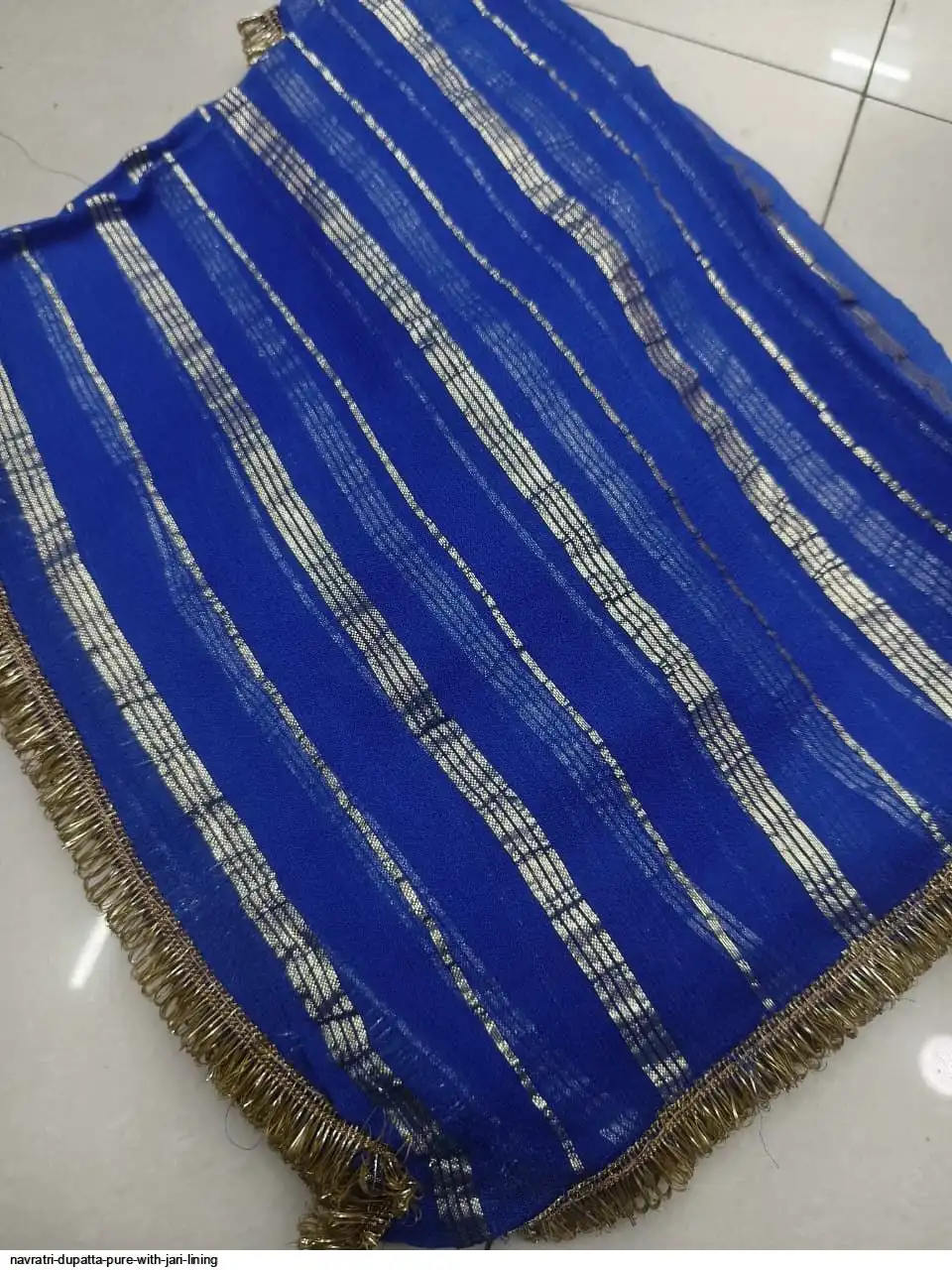 NAVRATRI DUPATTA PURE WITH JARI LINING 16
