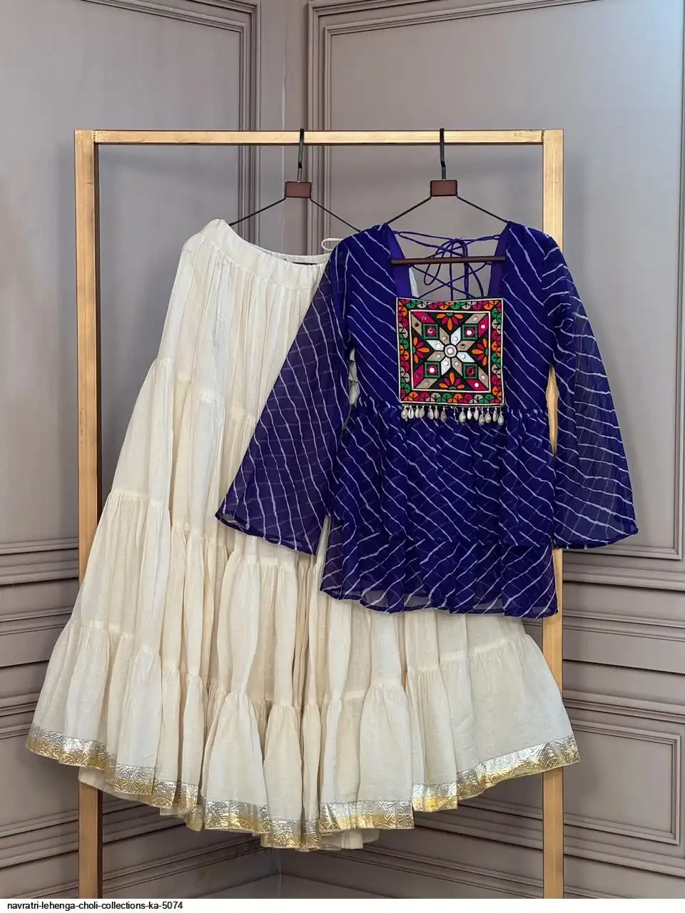 NAVRATRI LEHENGA CHOLI COLLECTIONS KA 5074 1