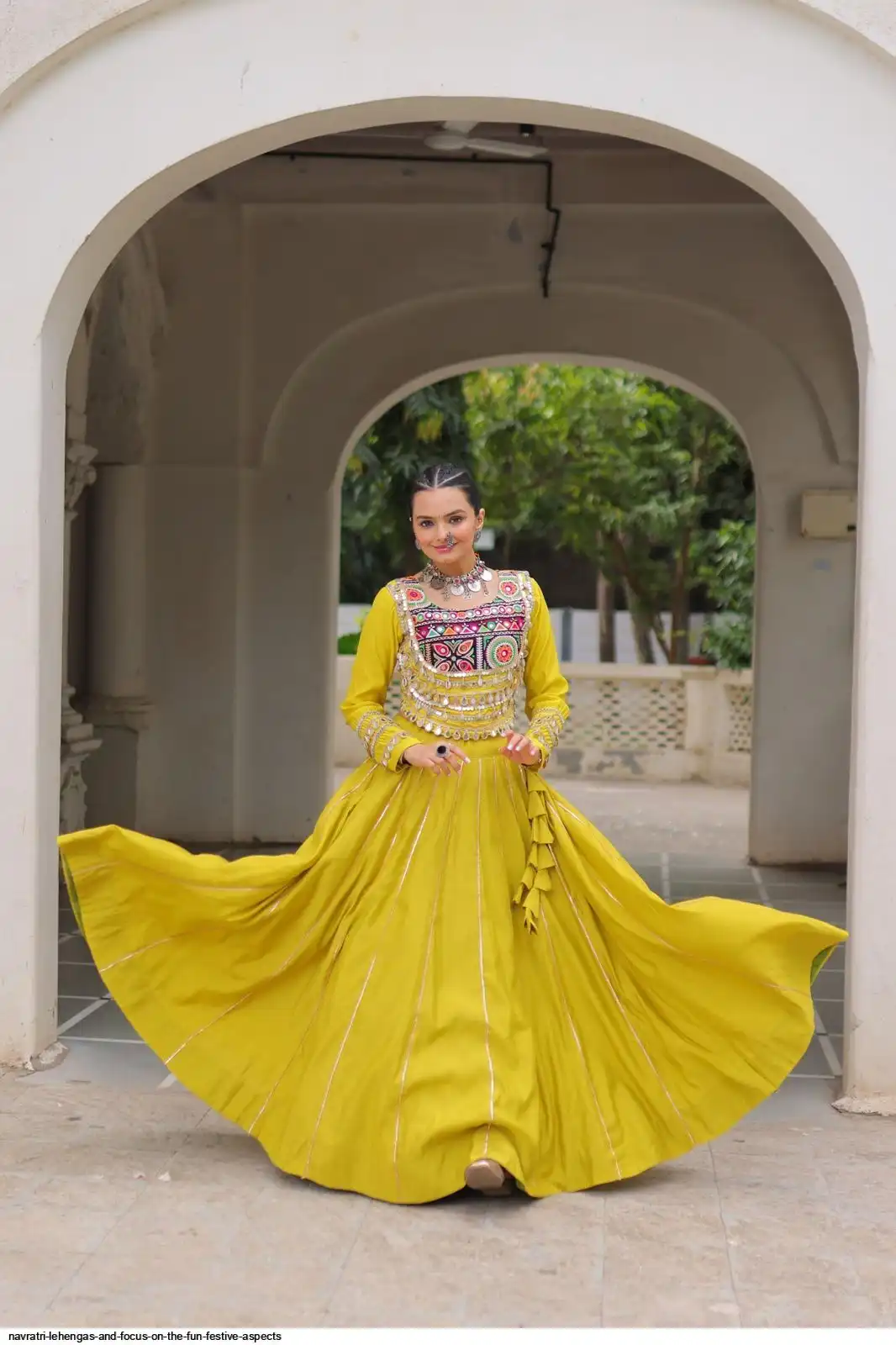 NAVRATRI LEHENGAS AND FOCUS ON THE FUN FESTIVE ASPECTS D