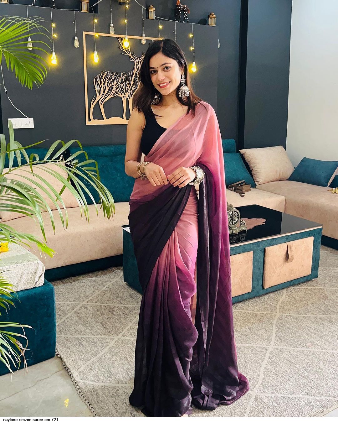 NAYLONE RIMZIM SAREE CM 721