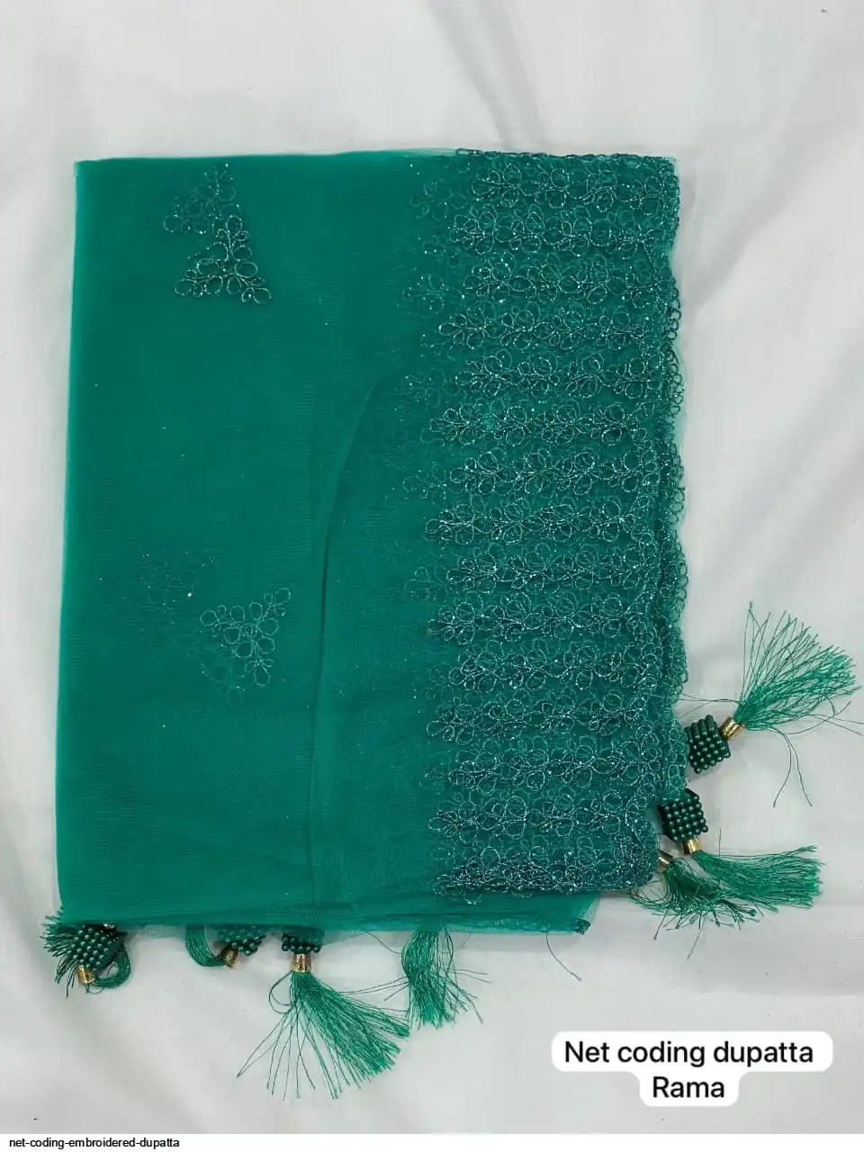 NET CODING EMBROIDERED DUPATTA B