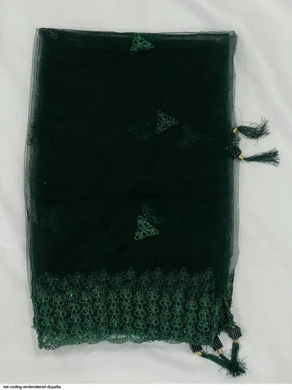NET CODING EMBROIDERED DUPATTA E