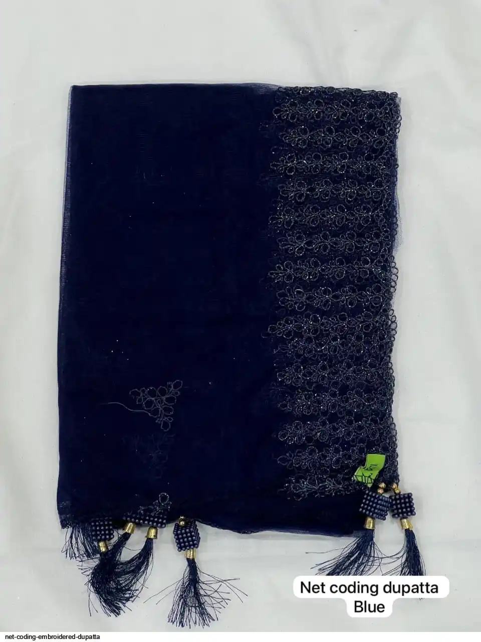 NET CODING EMBROIDERED DUPATTA I