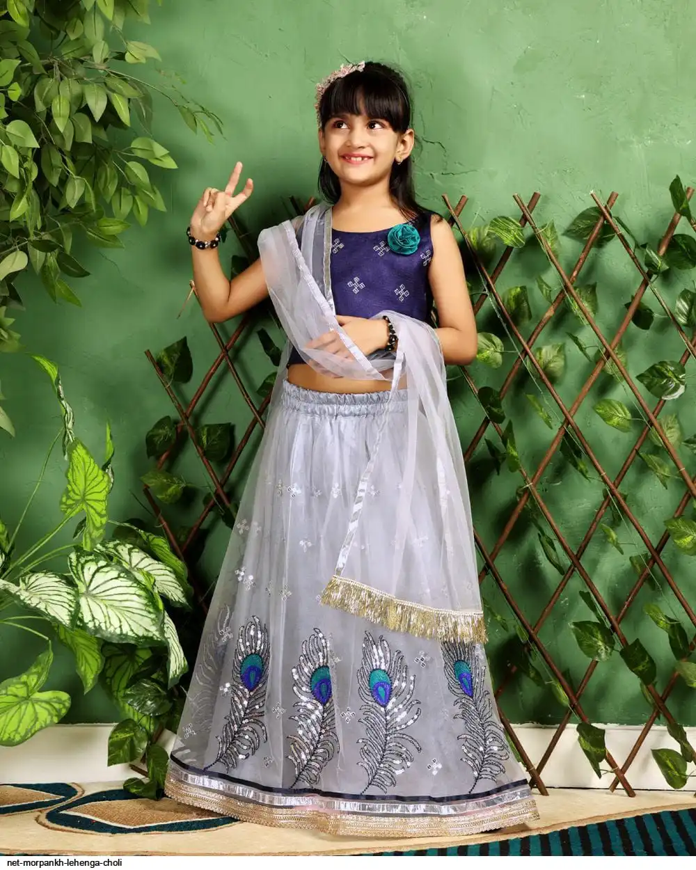 NET MORPANKH LEHENGA CHOLI 5