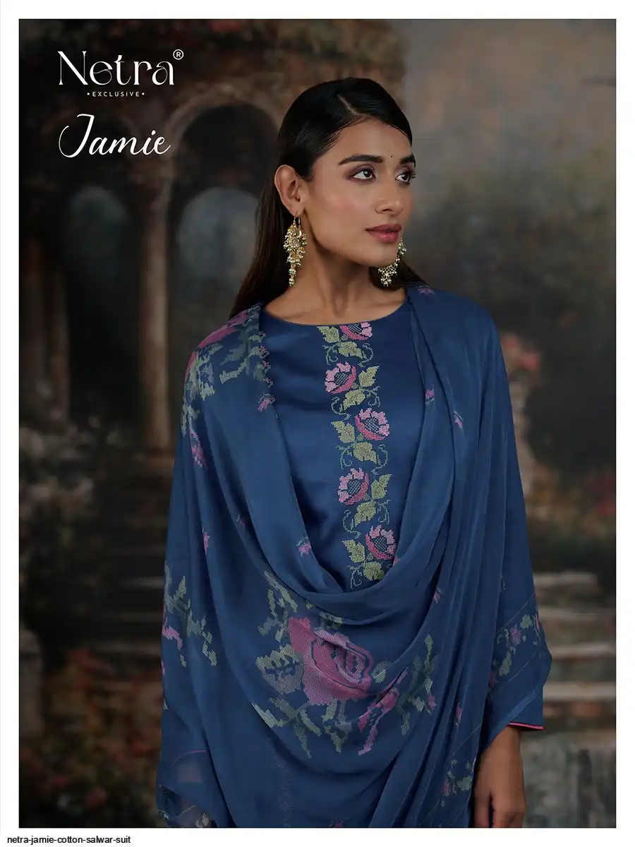 NETRA JAMIE COTTON SALWAR SUIT