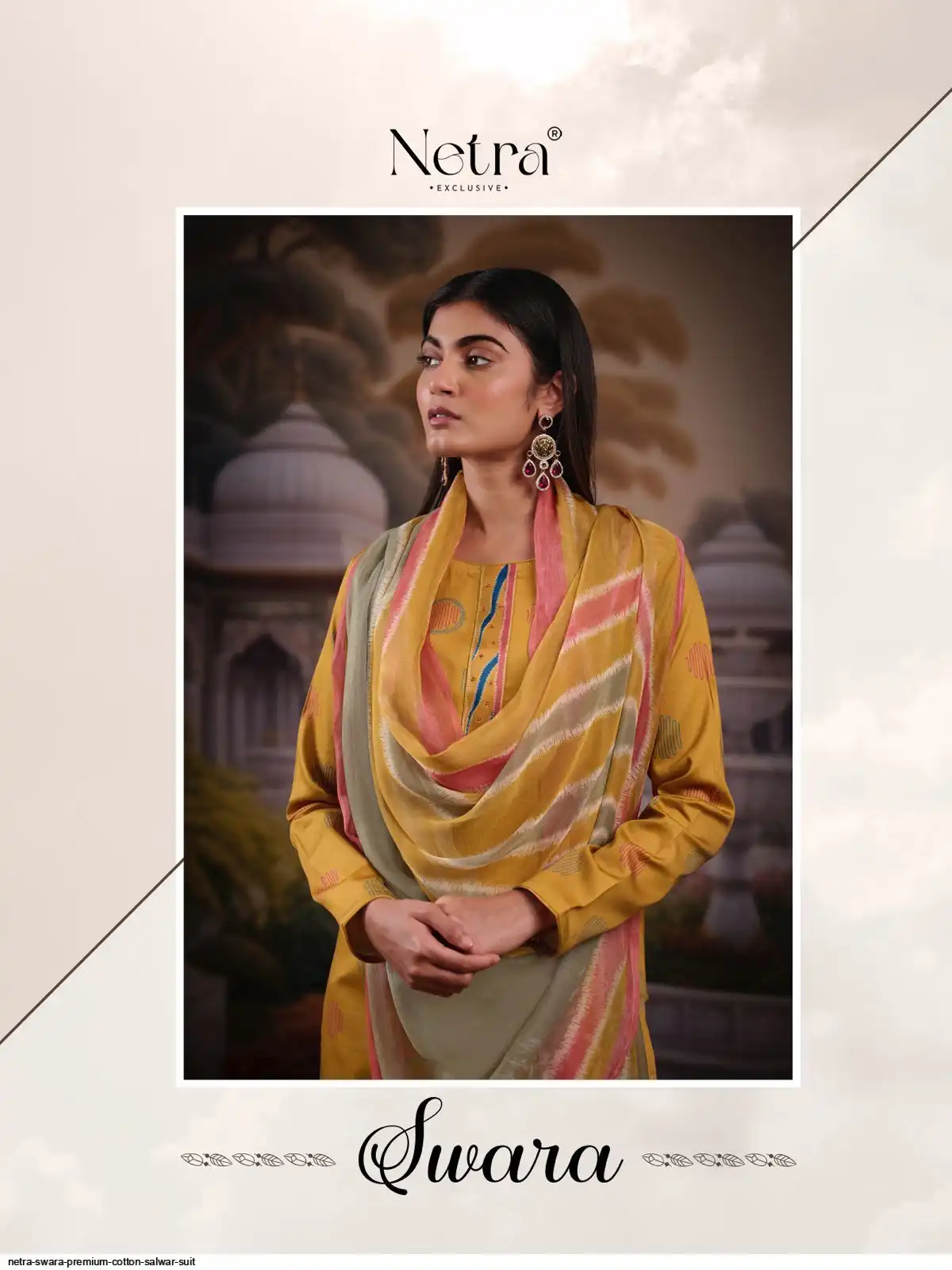 NETRA SWARA PREMIUM COTTON SALWAR SUIT