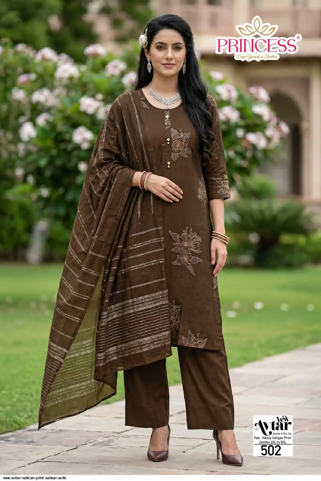 PRINCESS NEW AVTAR VATICAN PRINT SALWAR SUITS 2