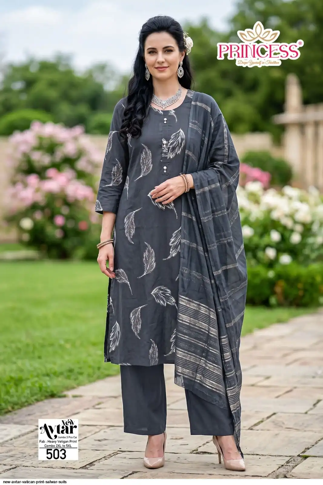 PRINCESS NEW AVTAR VATICAN PRINT SALWAR SUITS 3