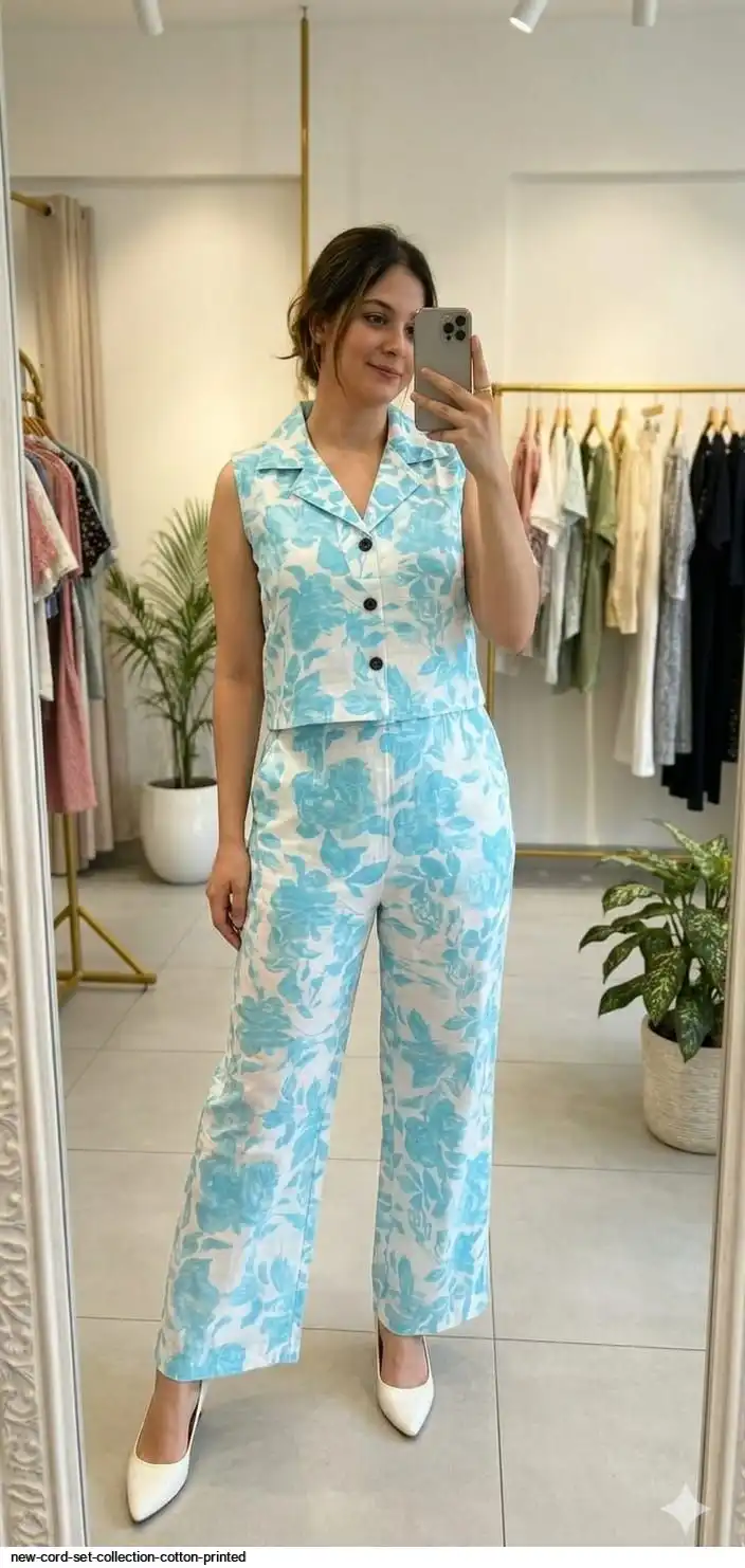 NEW COTTON PRINTED CORD SET COLLECTION 19