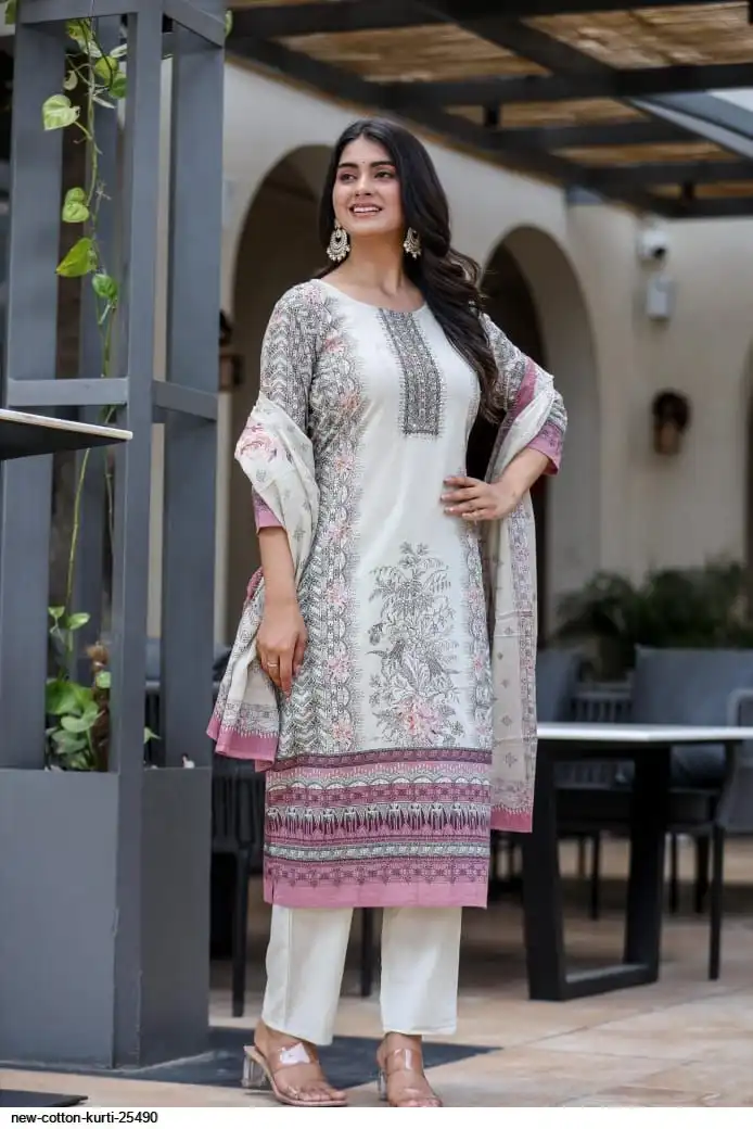 NEW COTTON KURTI 25490