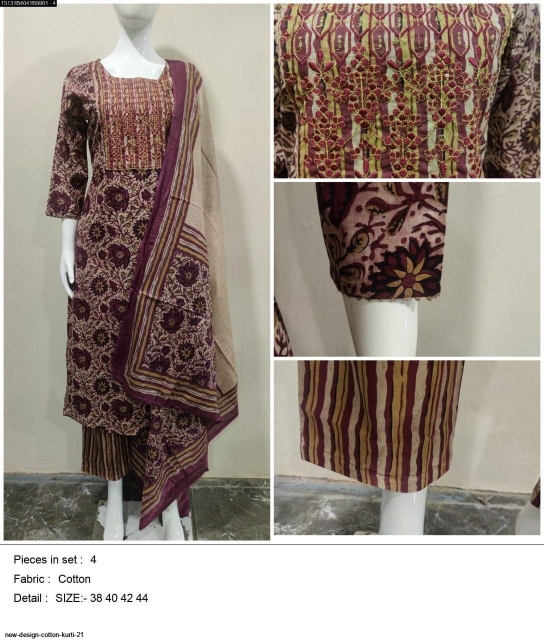 cotton kurti baju design