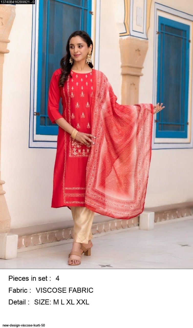 NEW DESIGN VISCOSE KURTI 50