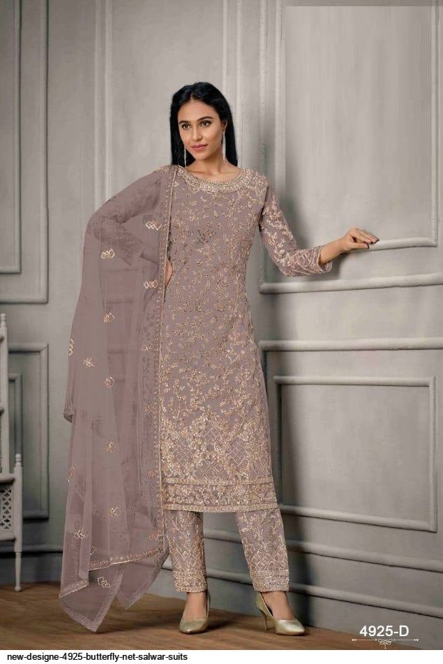 Full sleeve net on sale churidar