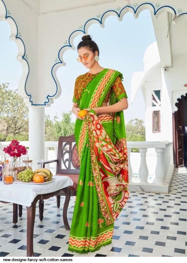 Noble - Chettinad Fancy Cotton Sarees With Rich Pallu | Nandhini Cotton