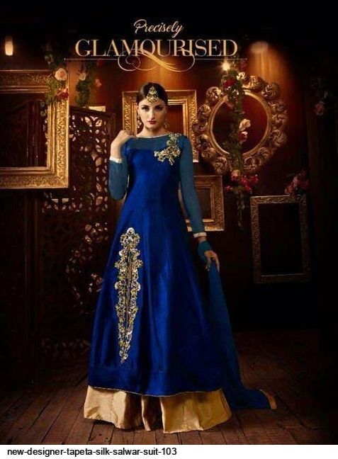 NEW DESIGNER TAPETA SILK SALWAR SUIT 103