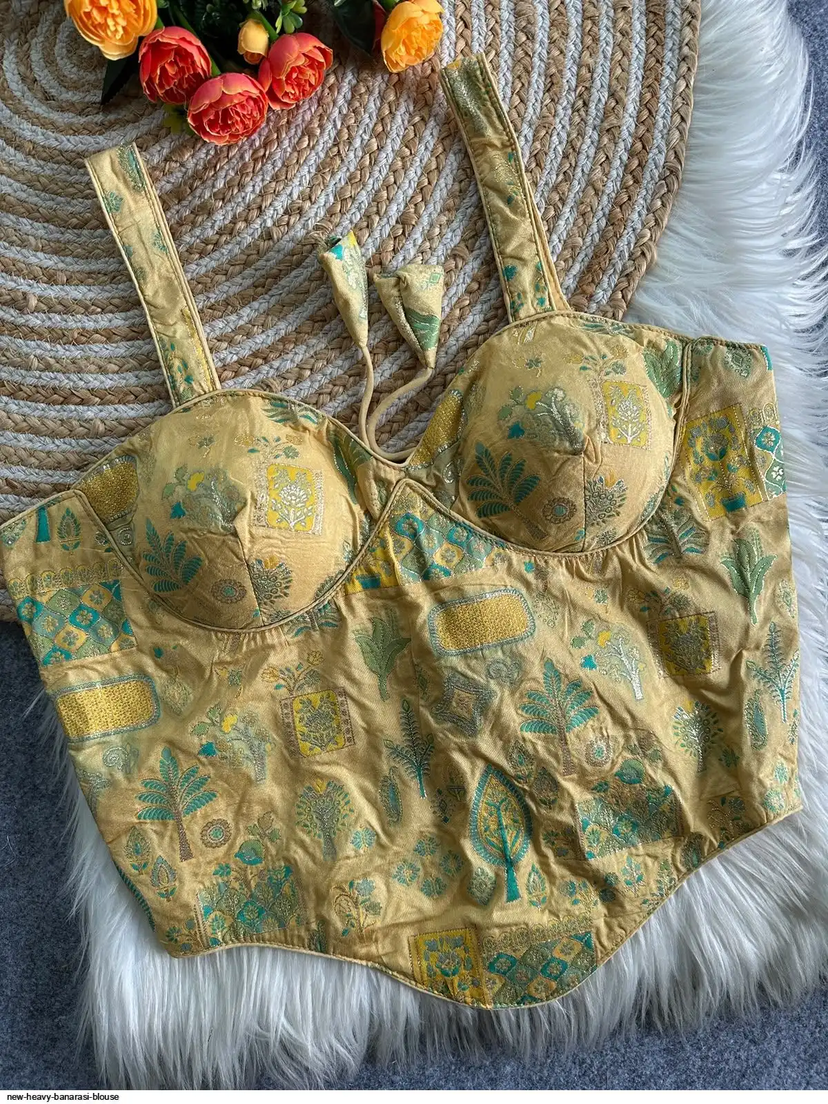 NEW HEAVY BANARASI BLOUSE 5