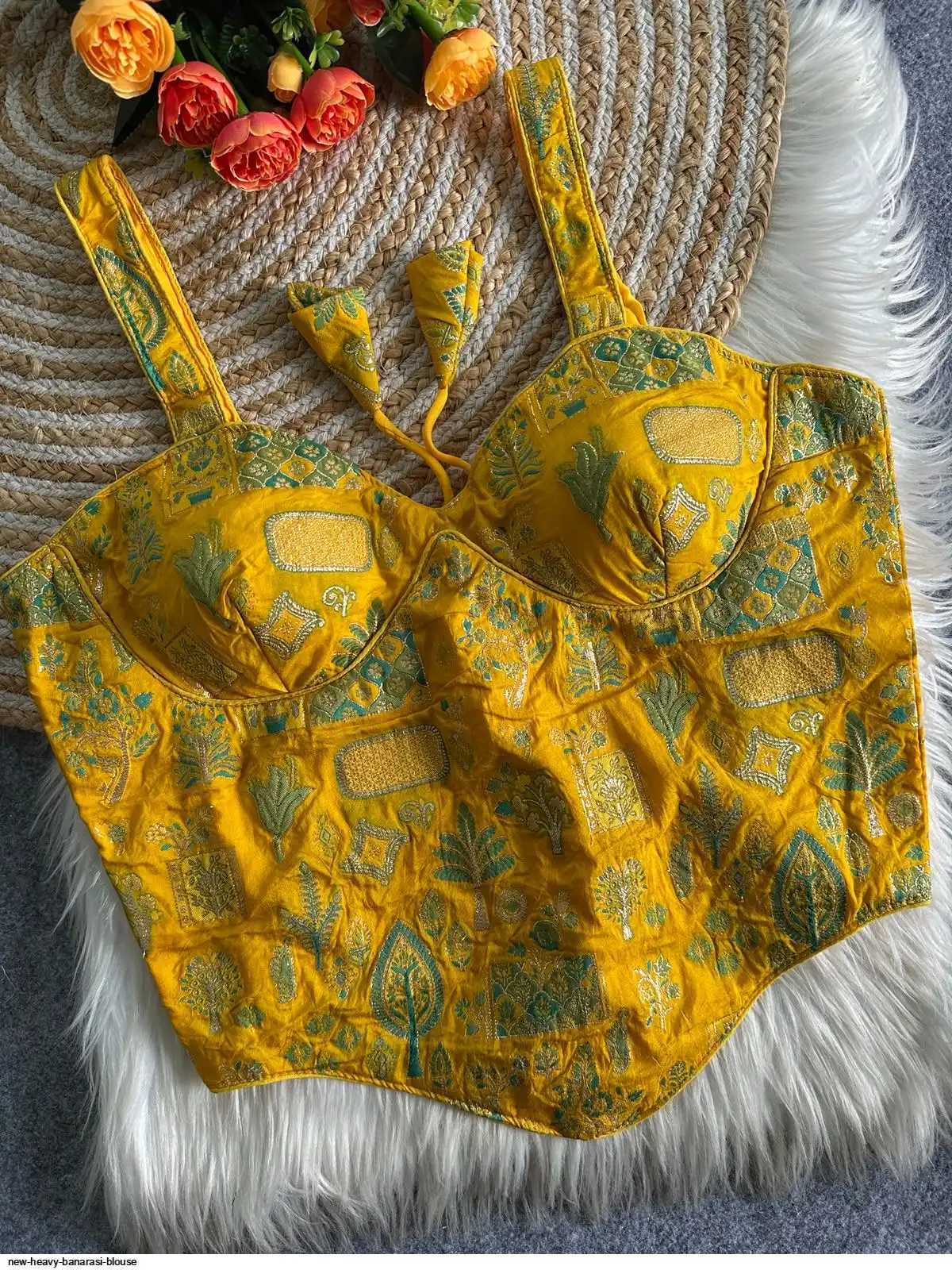NEW HEAVY BANARASI BLOUSE 10