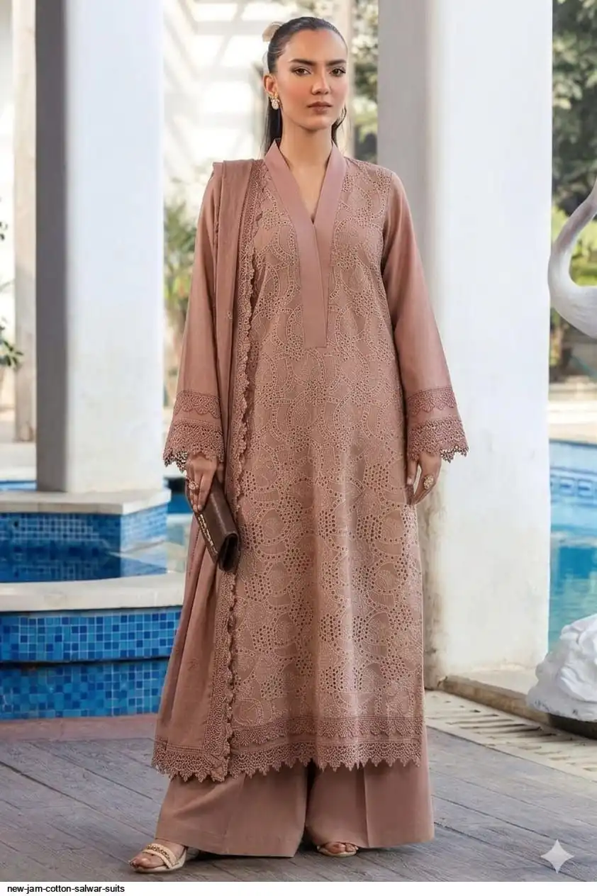 NEW JAM COTTON SALWAR SUITS C