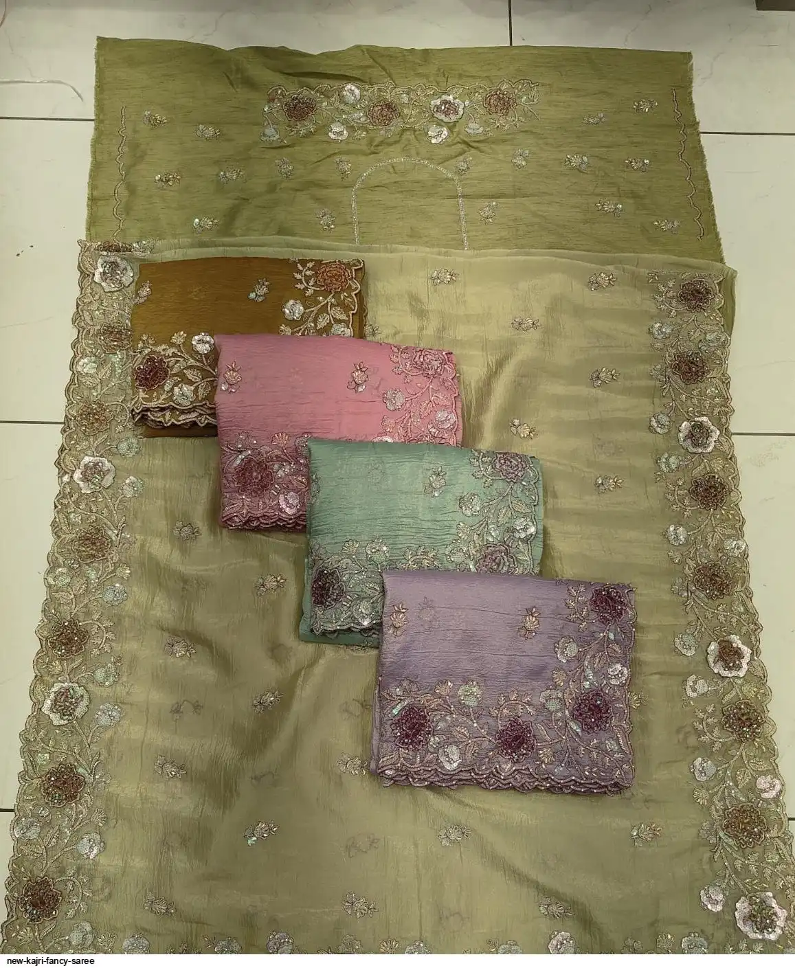 Kajri Form New kajri fancy saree