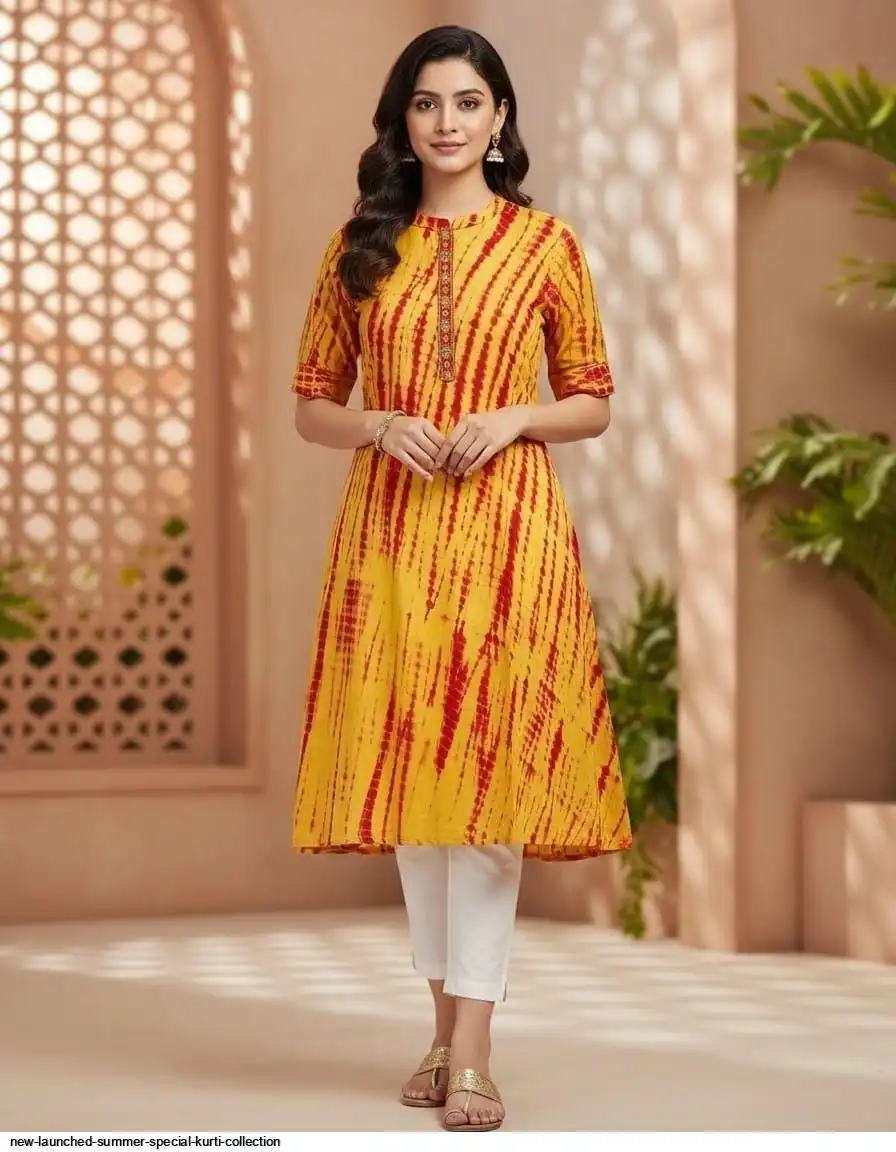 NEW LAUNCHED SUMMER SPECIAL KURTI COLLECTION E