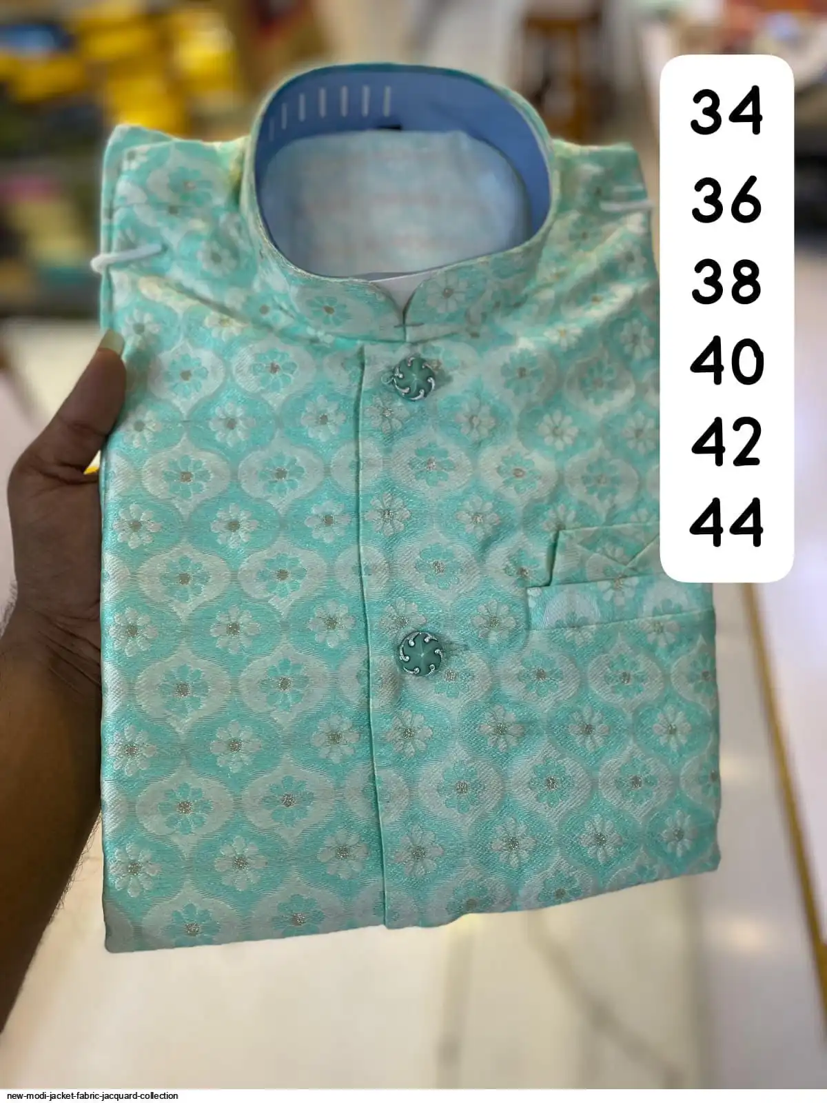 new Modi Jacket Fabric jacquard collection