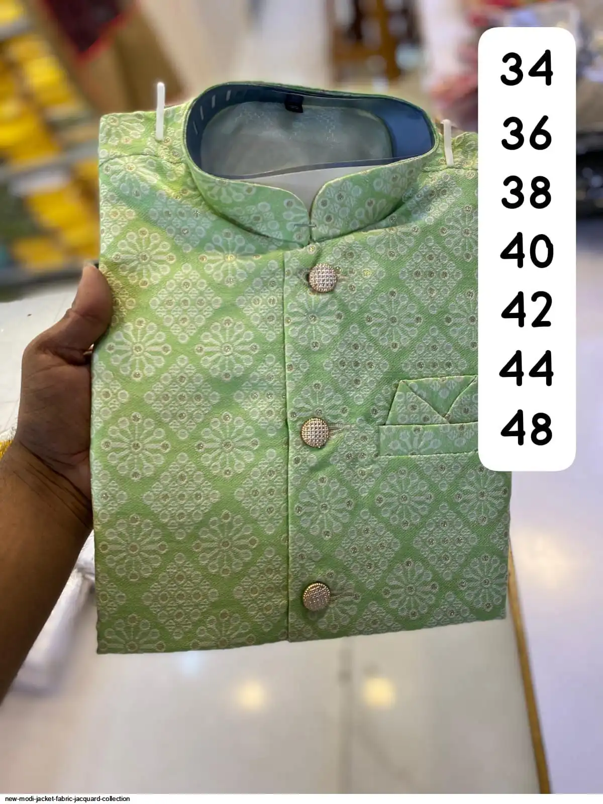 new Modi Jacket Fabric jacquard collection