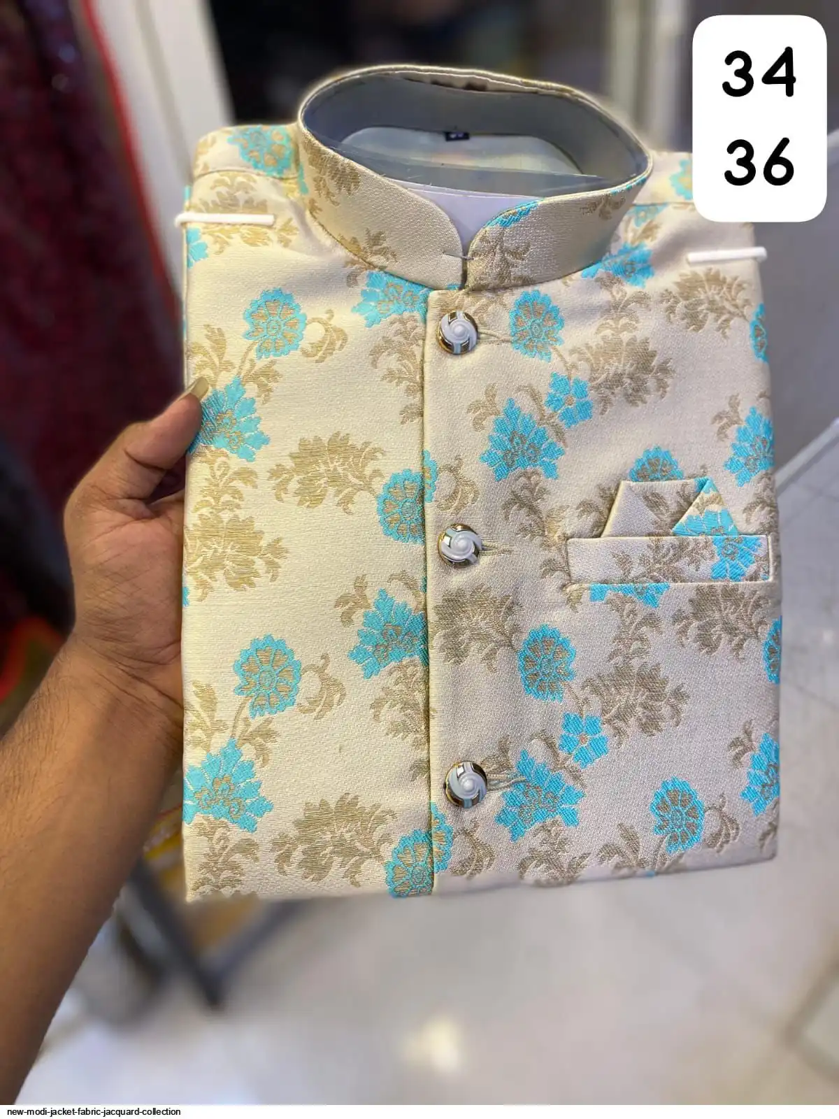 new Modi Jacket Fabric jacquard collection