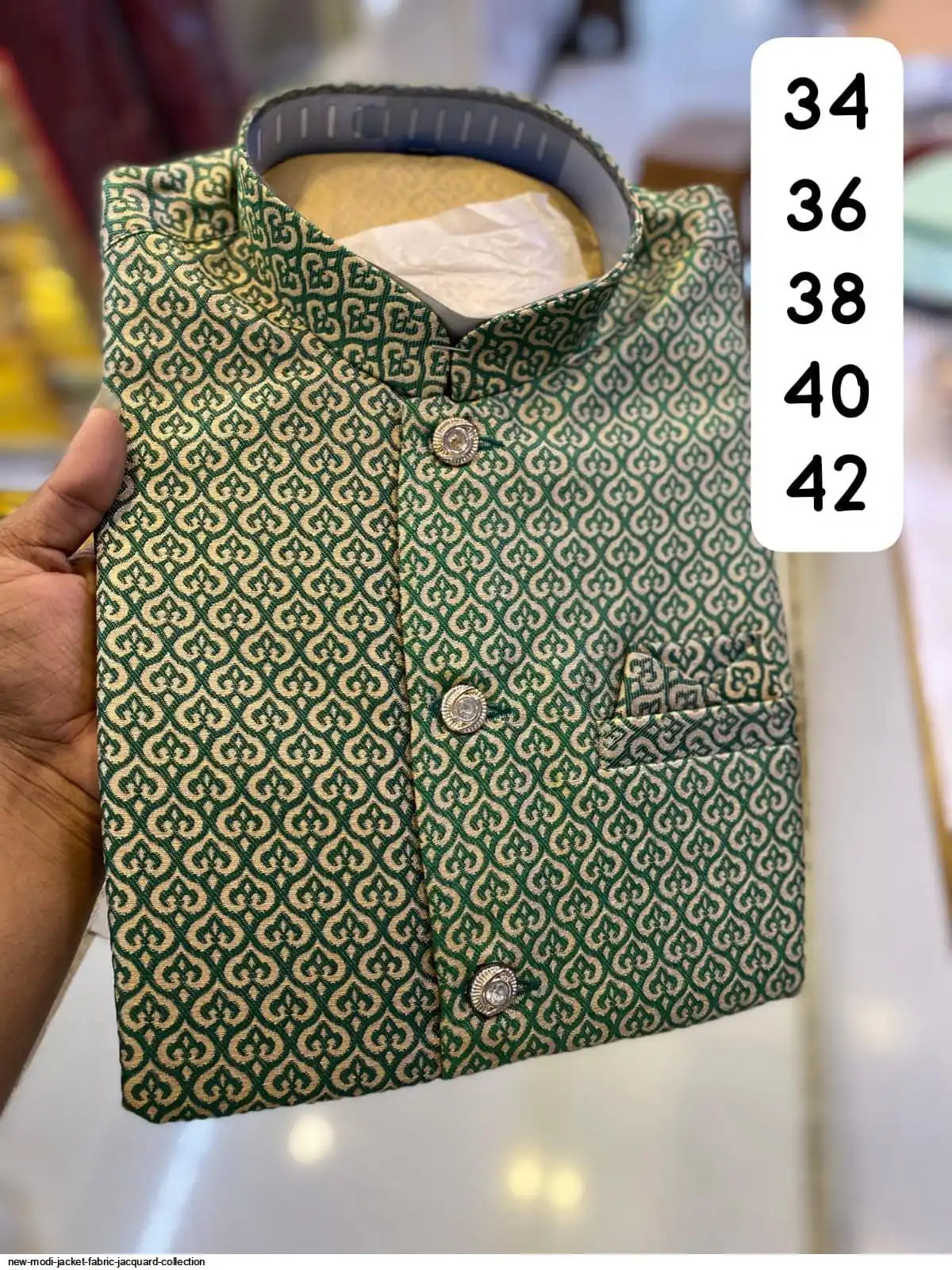 new Modi Jacket Fabric jacquard collection
