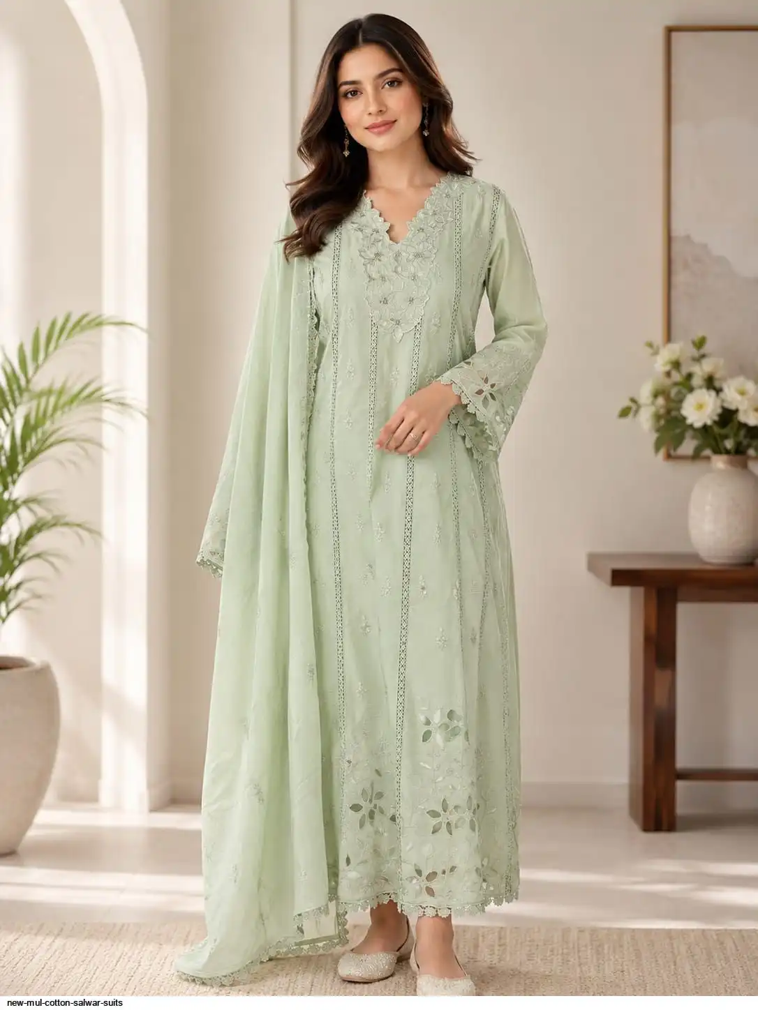 NEW MUL COTTON SALWAR SUITS C