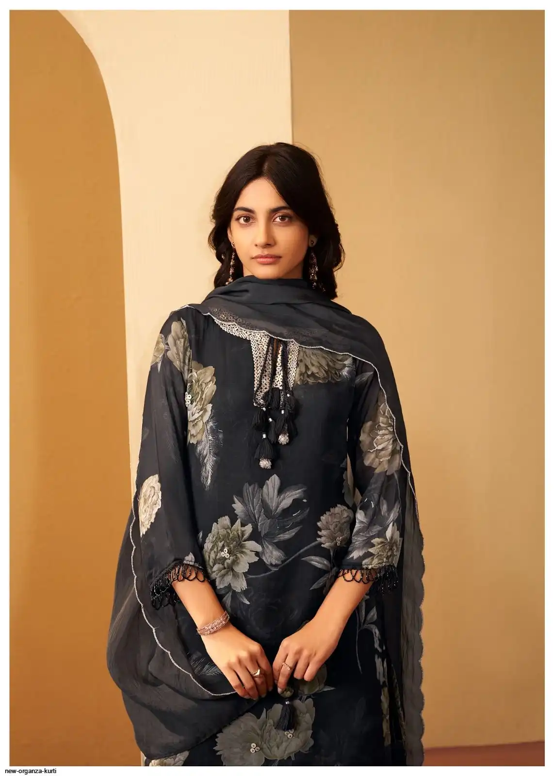 NEW ORGANZA KURTI