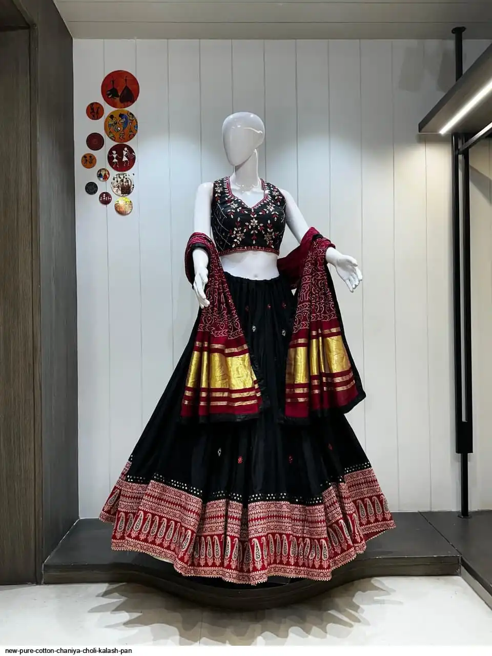 NEW PURE COTTON CHANIYA CHOLI KALASH PAN 6