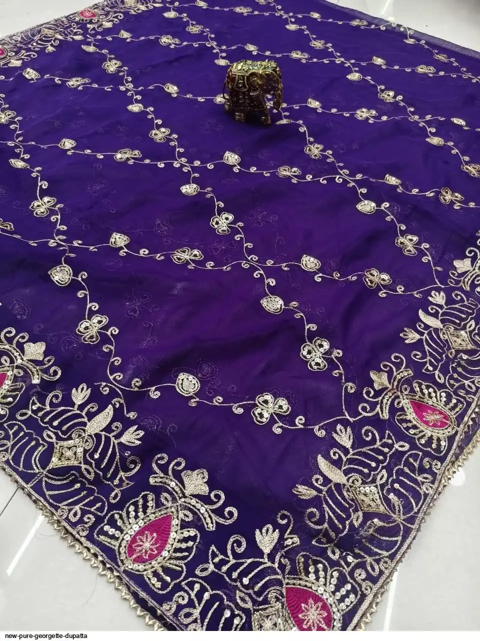 NEW PURE GEORGETTE DUPATTA 4