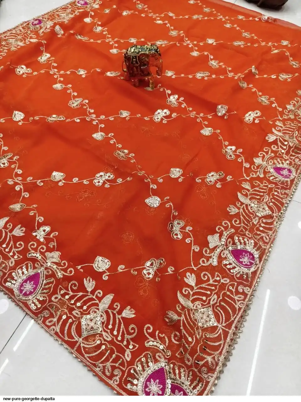 NEW PURE GEORGETTE DUPATTA 5