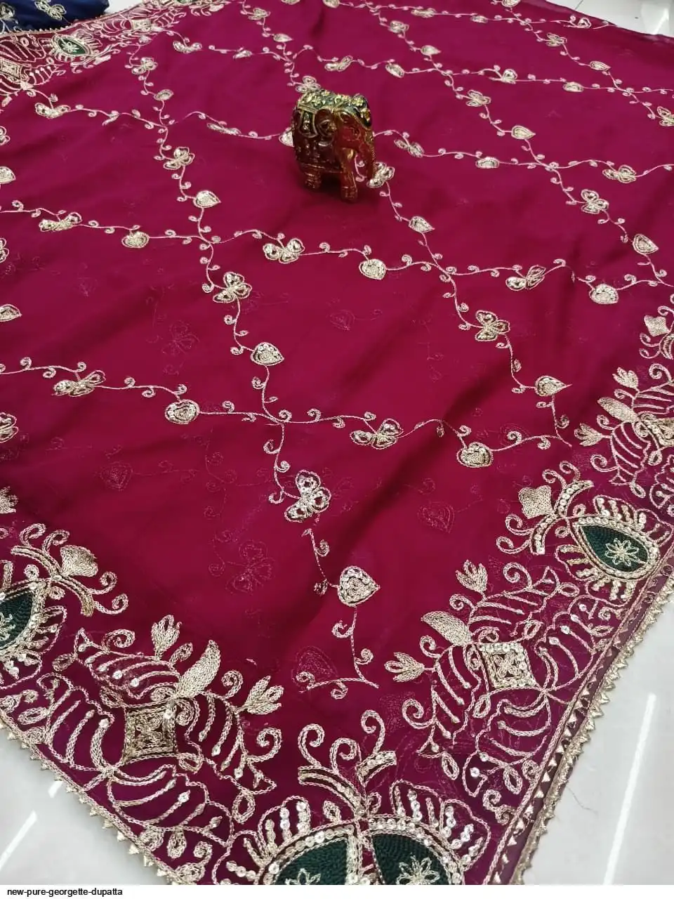 NEW PURE GEORGETTE DUPATTA 6