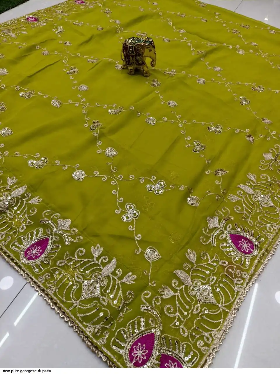 NEW PURE GEORGETTE DUPATTA 7
