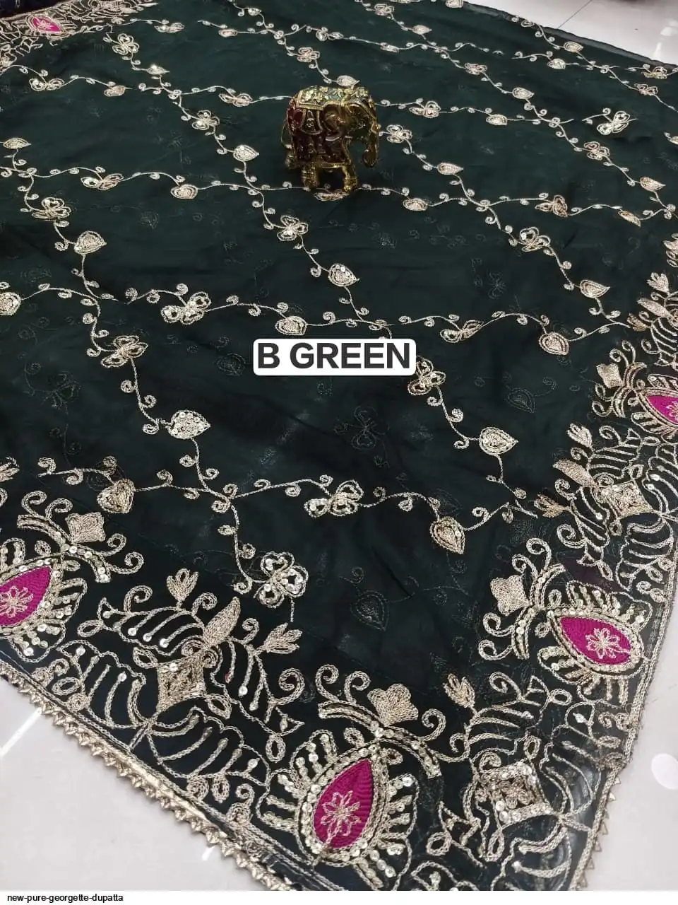 NEW PURE GEORGETTE DUPATTA 9