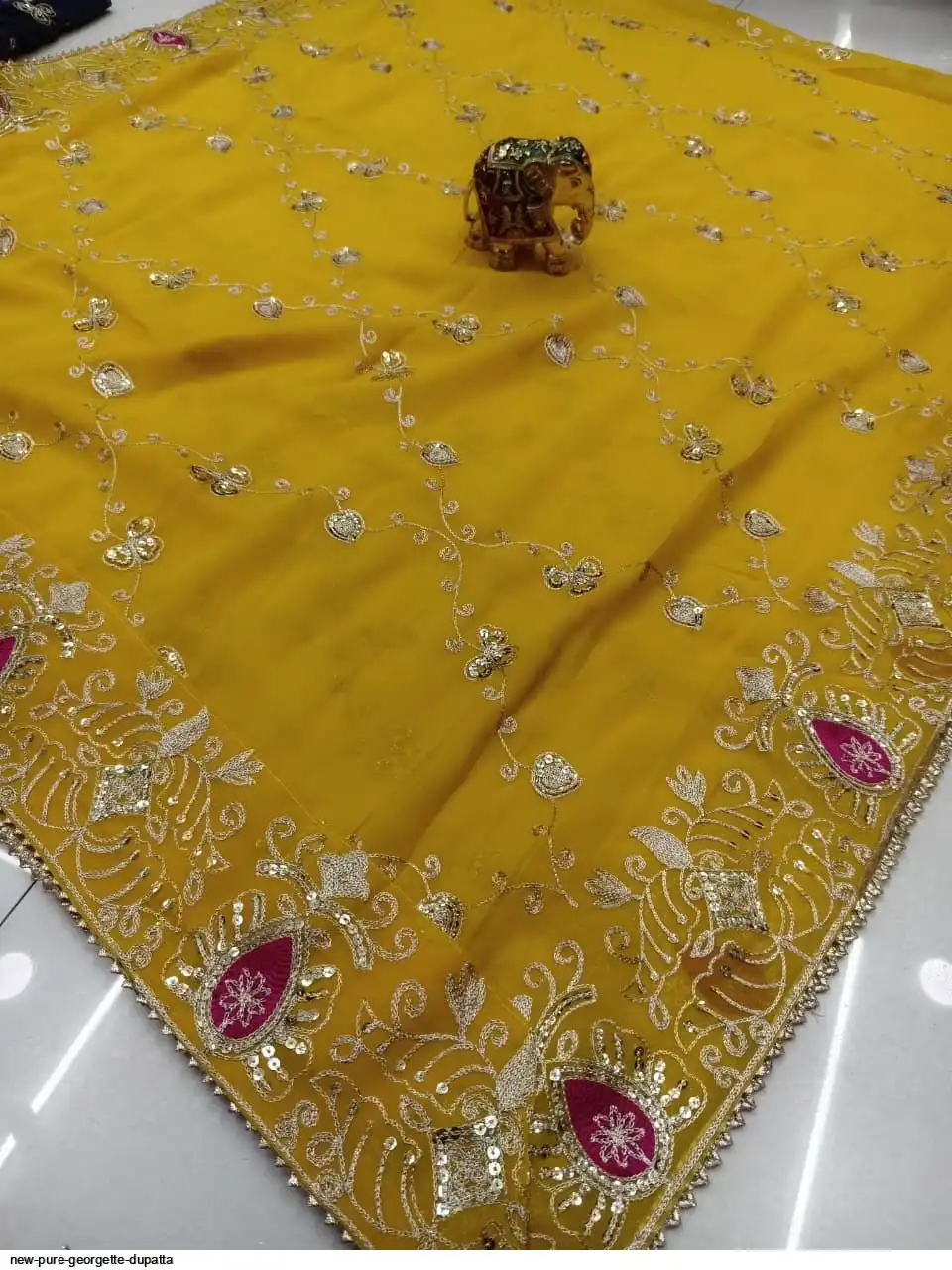 NEW PURE GEORGETTE DUPATTA 8