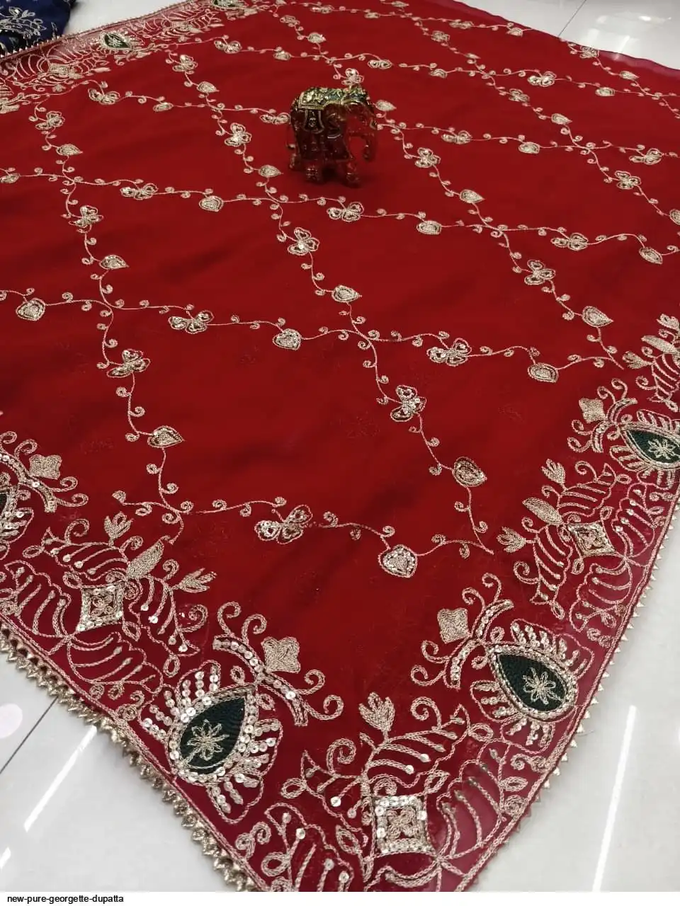 NEW PURE GEORGETTE DUPATTA 11