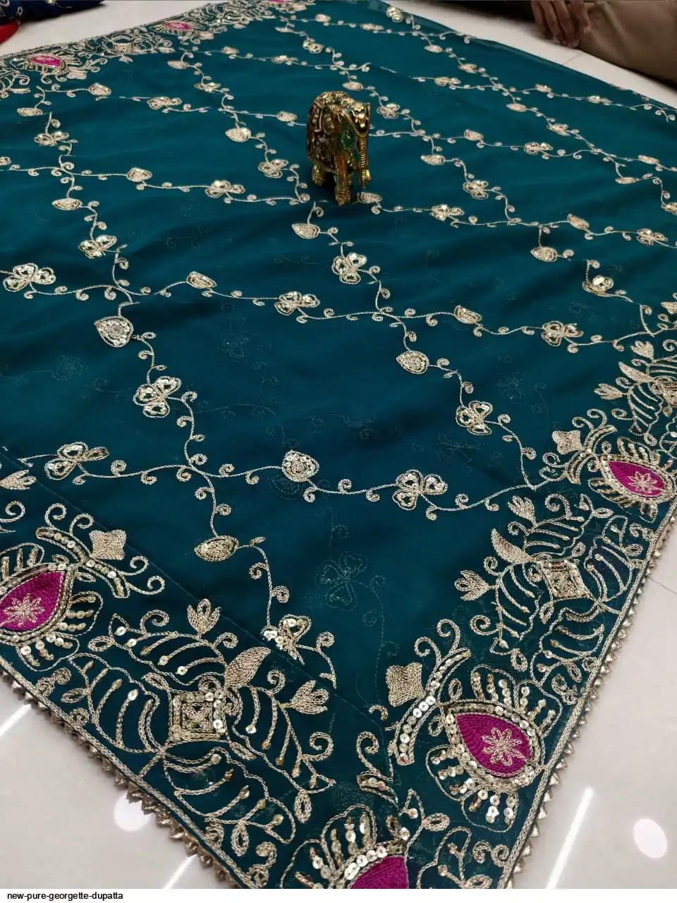 NEW PURE GEORGETTE DUPATTA 13
