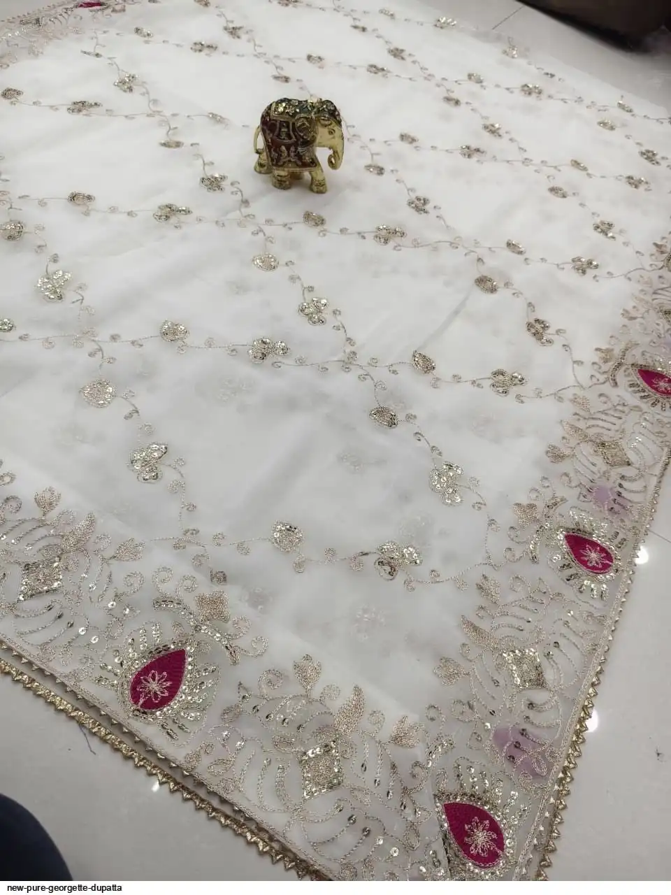 NEW PURE GEORGETTE DUPATTA 15